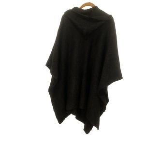 echo black cape sweater kaftan sweater one size